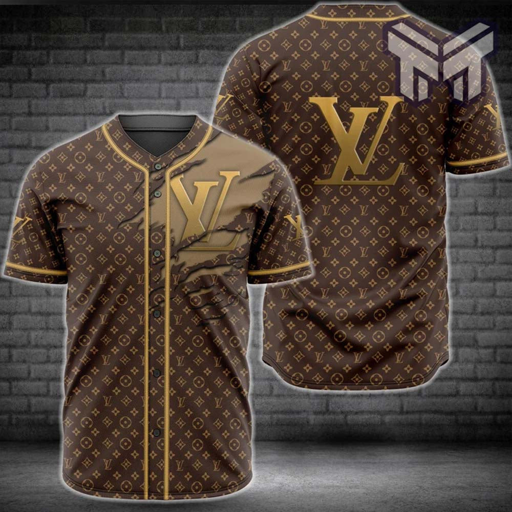 Louis Vuitton Baseball Jersey Shirt Lv Luxury Clothing Clothes Sport Outfit For Men Women Hot  Type02