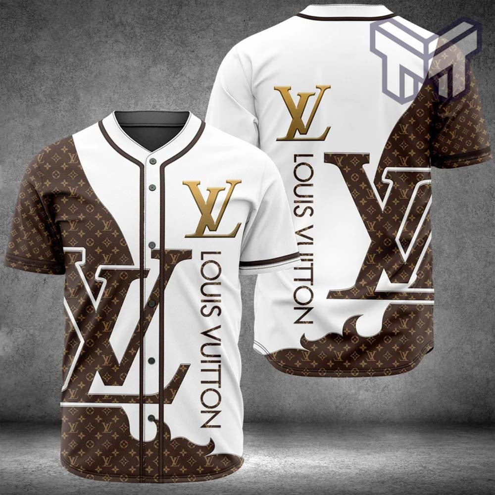 Louis Vuitton Baseball Jersey Shirt Lv Luxury Clothing Clothes Sport Outfit For Men Women Hot  Type08