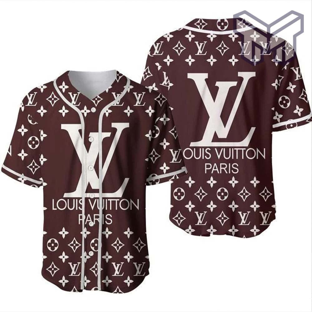 Louis Vuitton Paris Baseball Jersey Shirt Lv Luxury Clothing Clothes Sport For Men Women Hot