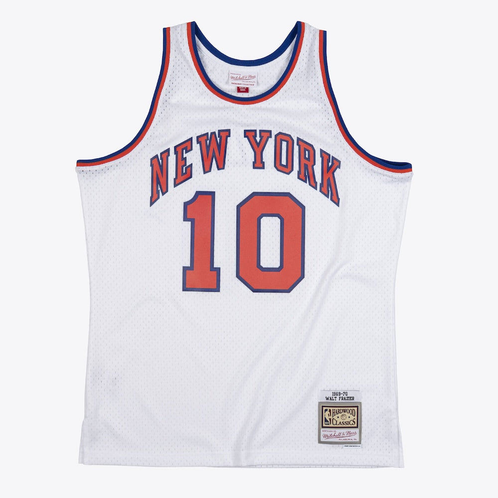 New York Knicks Swingman Jersey Walt Frazier 1969 70 | Stitched Jersey RTJS 11819